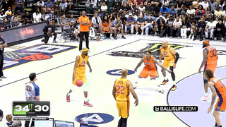 Michael Beasley & Nasir Core CONTROVERSIAL Game vs Corey Brewer & Gerald Green | BIG 3 Week 2