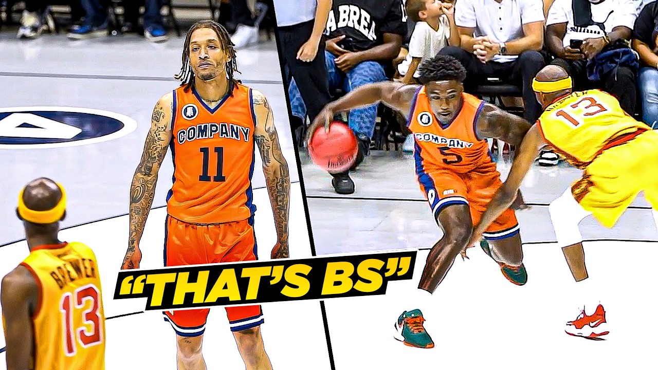 Michael Beasley & Nasir Core CONTROVERSIAL Game vs Corey Brewer & Gerald Green | BIG 3 Week 2