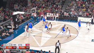 USA vs FRANCE EXHIBITION FULL GAME HIGHLIGHTS | 2024 Paris Olympic Games Highlights Today 2K24