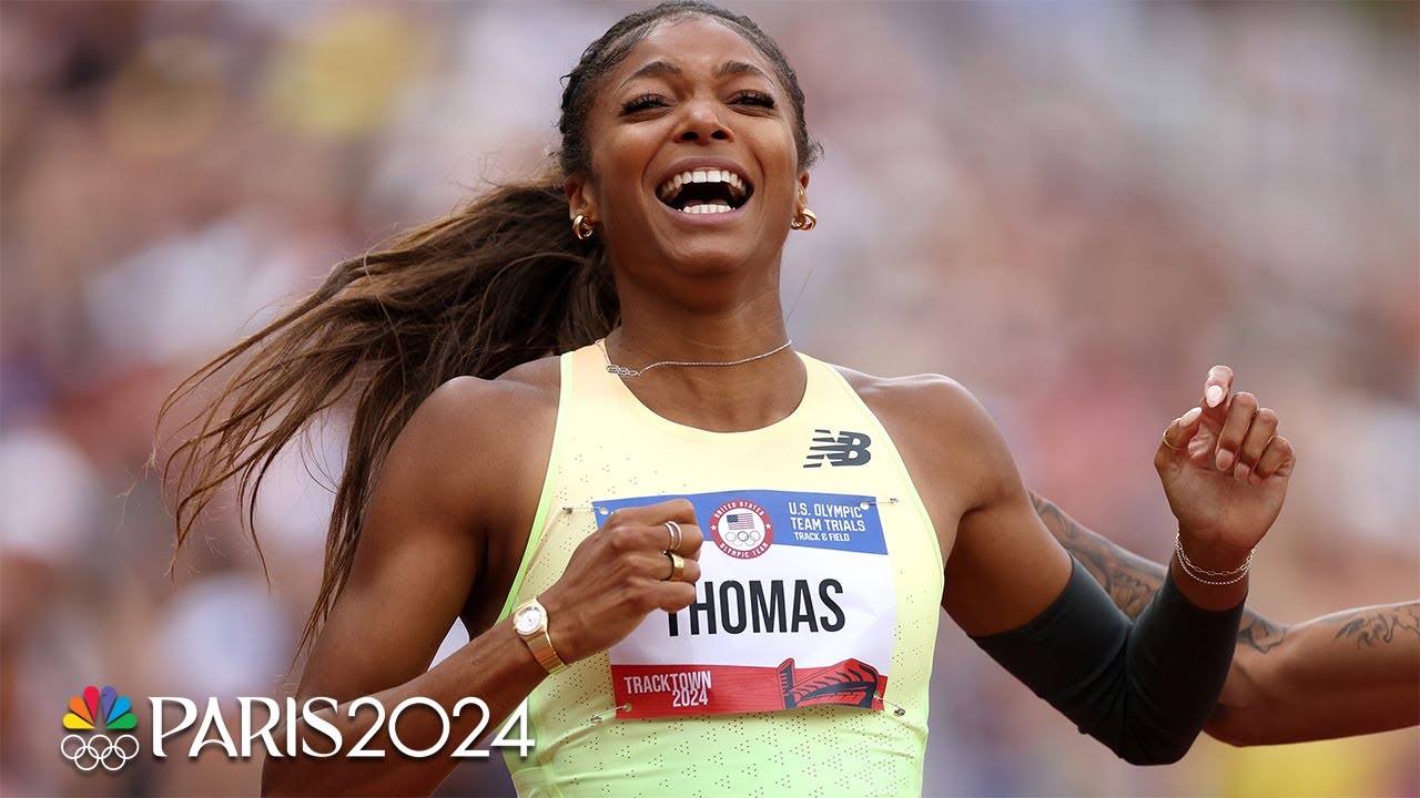 Gabby Thomas Triumphs in the 200m; Sha'Carri Richardson Falls Short of Olympic Spot