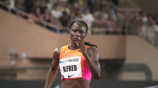 Julien Alfred Dominates Monaco Diamond League with Women's 100m Triumph | NBC Sports