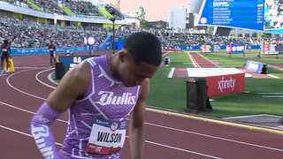 Quincy Wilson Smashes U18 World Record in 400m Semifinals at Trials | NBC Sports