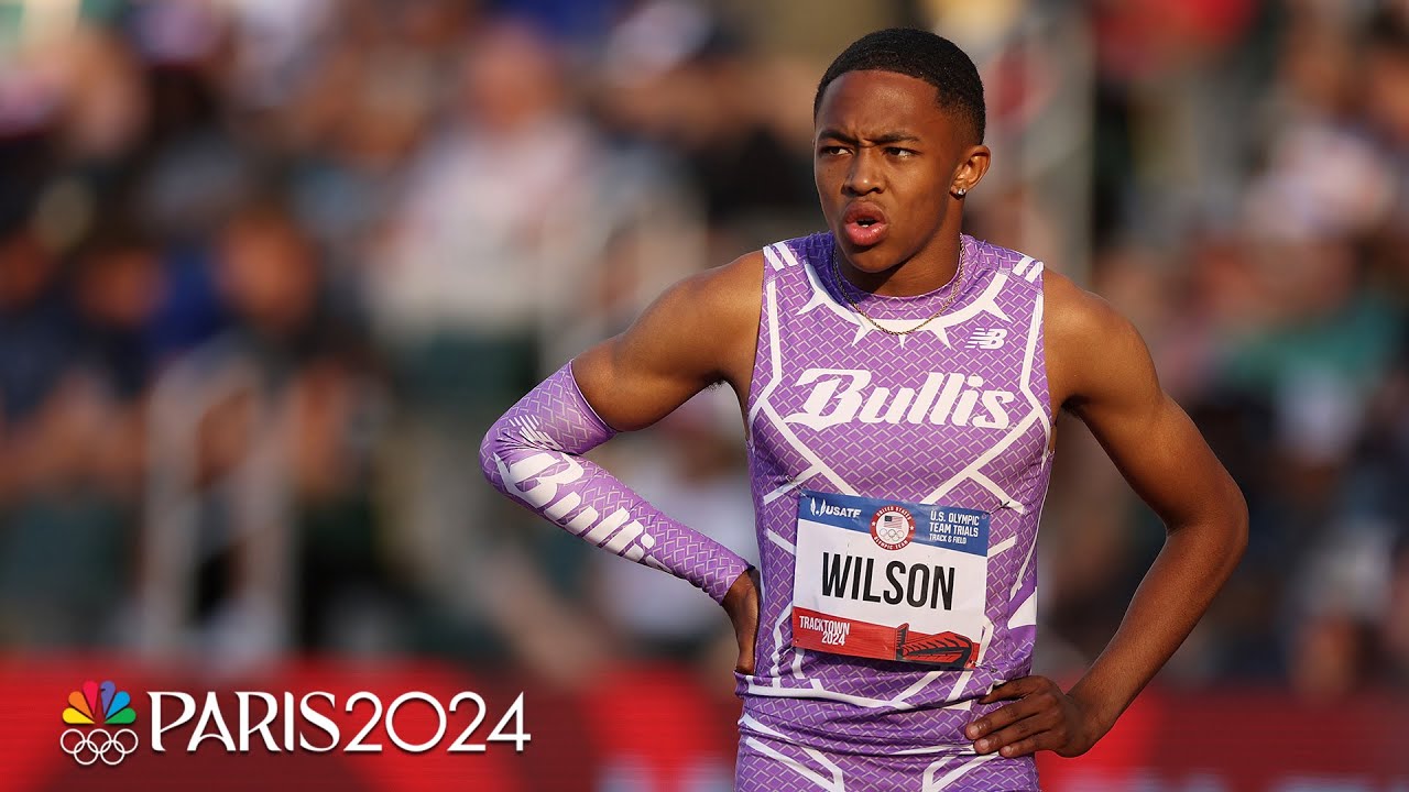 Quincy Wilson Smashes U18 World Record in 400m Semifinals at Trials | NBC Sports