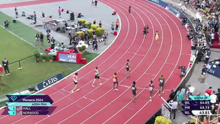 Quincy Hall Dominates Men's 400m at Monaco Diamond League | NBC Sports