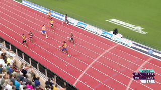 Letsile Tebogo Dominates: Wins Men's 200m at Monaco Diamond League | NBC Sports