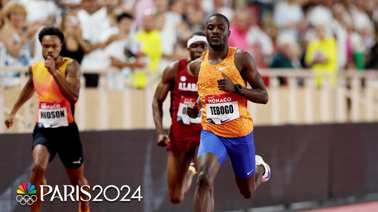 Letsile Tebogo Dominates: Wins Men's 200m at Monaco Diamond League | NBC Sports