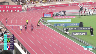Rai Benjamin Triumphs Over Warholm and Dos Santos in Monaco 400m Hurdles | Wanda Diamond League 2024