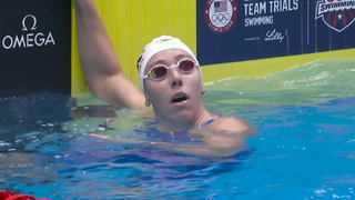 Simone Manuel Shines: Fastest Women's 100m Freestyle Heat Time at Olympic Trials | NBC Sports