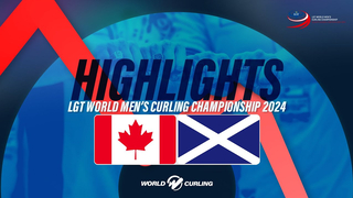 Canada vs. Scotland: Highlights from LGT World Men's Curling Championship 2024