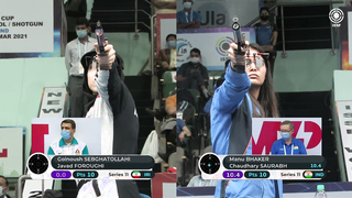Manu Bhaker and Saurabh Chaudhary's Stellar Performance in New Delhi | ISSF Reloaded