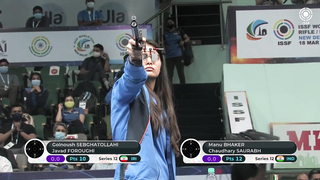 Manu Bhaker and Saurabh Chaudhary's Stellar Performance in New Delhi | ISSF Reloaded