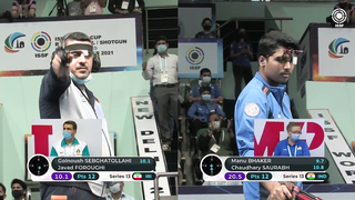 Manu Bhaker and Saurabh Chaudhary's Stellar Performance in New Delhi | ISSF Reloaded