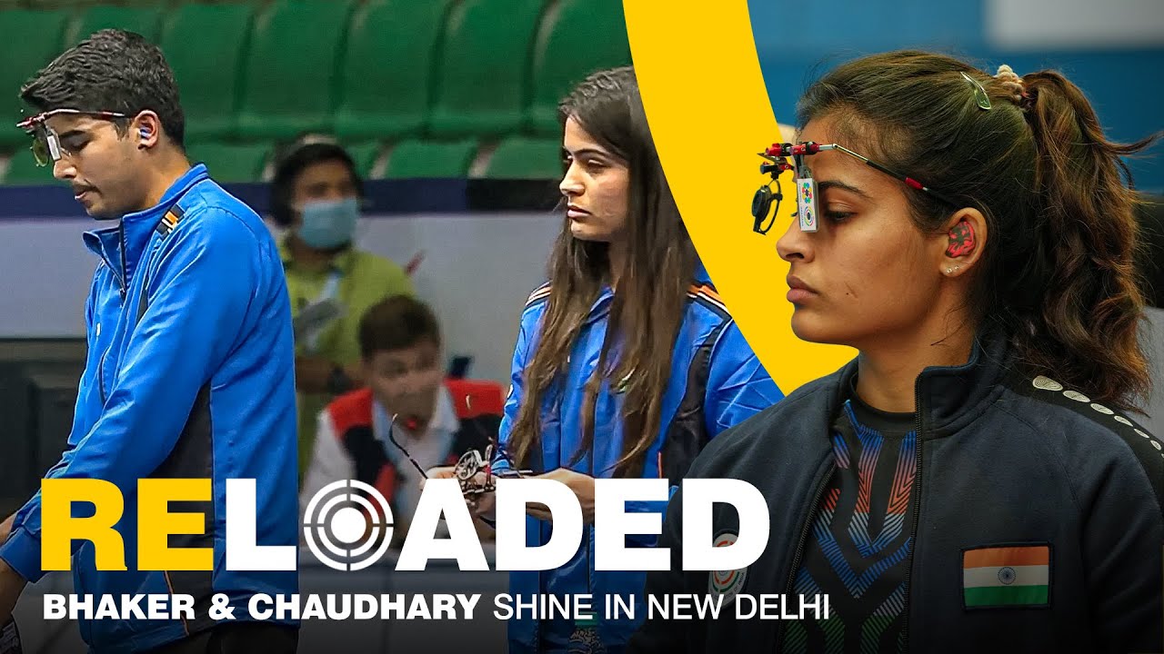 Manu Bhaker and Saurabh Chaudhary's Stellar Performance in New Delhi | ISSF Reloaded