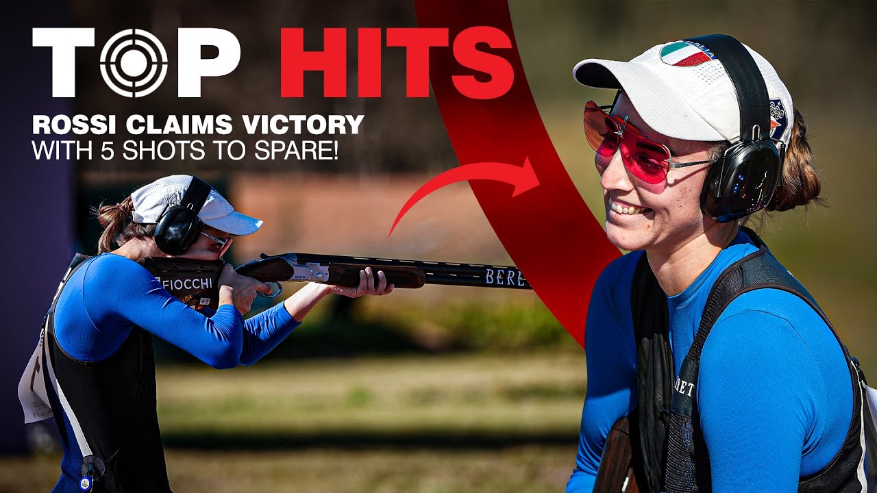 Jessica Rossi's Gold Medal Triumph: ISSF Top Moments