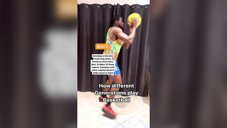 How Different Generations play basketball