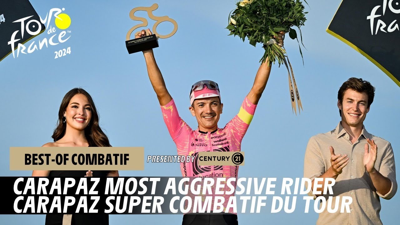 Century 21 most aggressive rider - Tour de France 2024