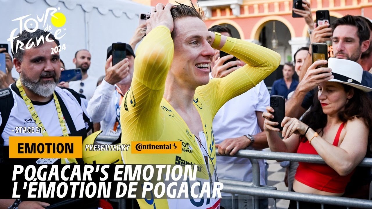 Winner's emotion - Stage 21 - Tour de France 2024