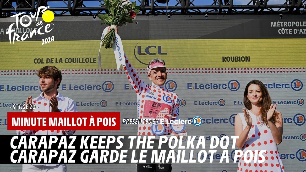 E.Leclerc Polka Dot Jersey Minute - Stage 20 - Tour de France 2024