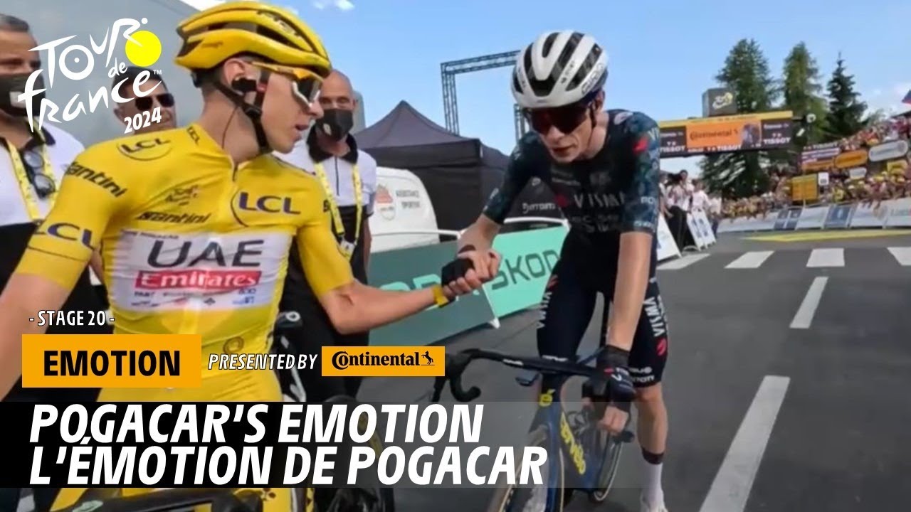 Winner's emotion - Stage 20 - Tour de France 2024
