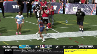 2024 FLAG Football Championship Highlights: Apex Predators vs. Staten Island