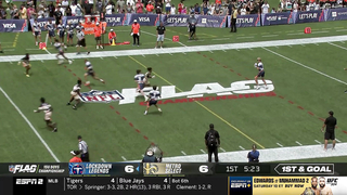 2024 FLAG Football Championship Highlights: Lockdown Legends vs. Metro Select