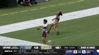 2024 FLAG Football Championship Highlights: Lockdown Legends vs. Metro Select