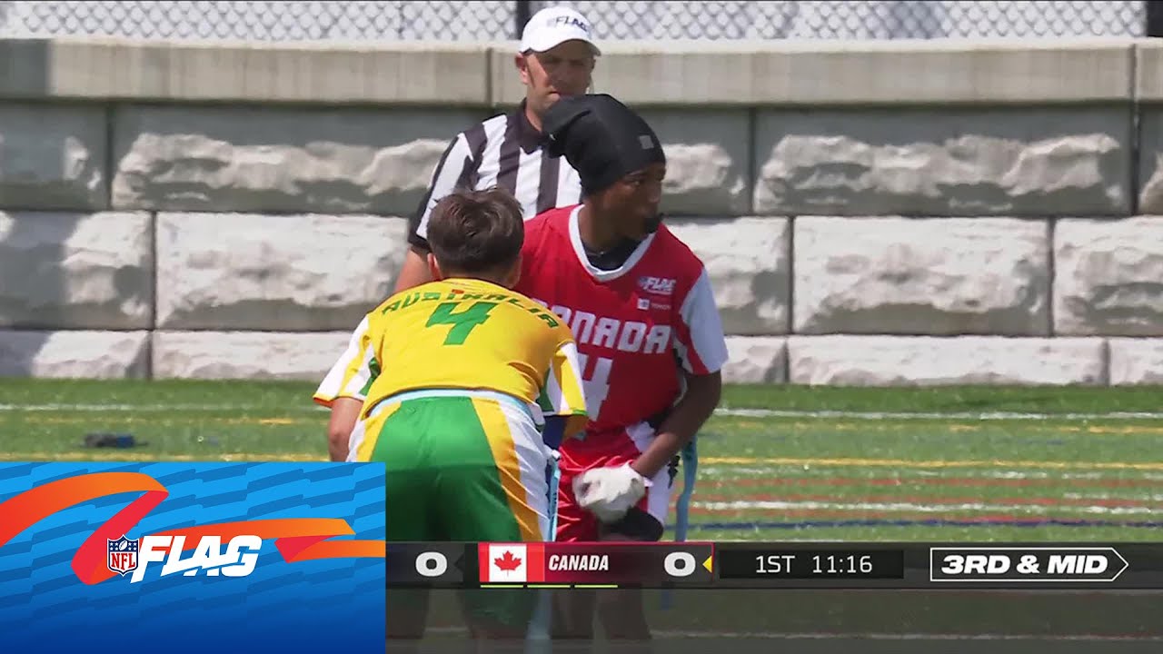 Australia vs. Canada Highlights | NFL FLAG Football