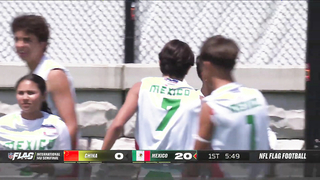 China vs. Mexico Highlights | NFL FLAG Football