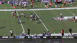 Lockdown Legends vs. Fusion highlights | NFL FLAG Football