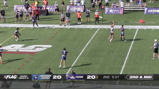 Lockdown Legends vs. Fusion highlights | NFL FLAG Football