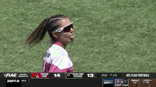 Tuscon Turf vs. Texas Fury Falcons highlights | NFL FLAG Football