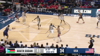 SOUTH SUDAN vs USA | USAB SHOWCASE | FULL GAME HIGHLIGHTS | July 20, 2024
