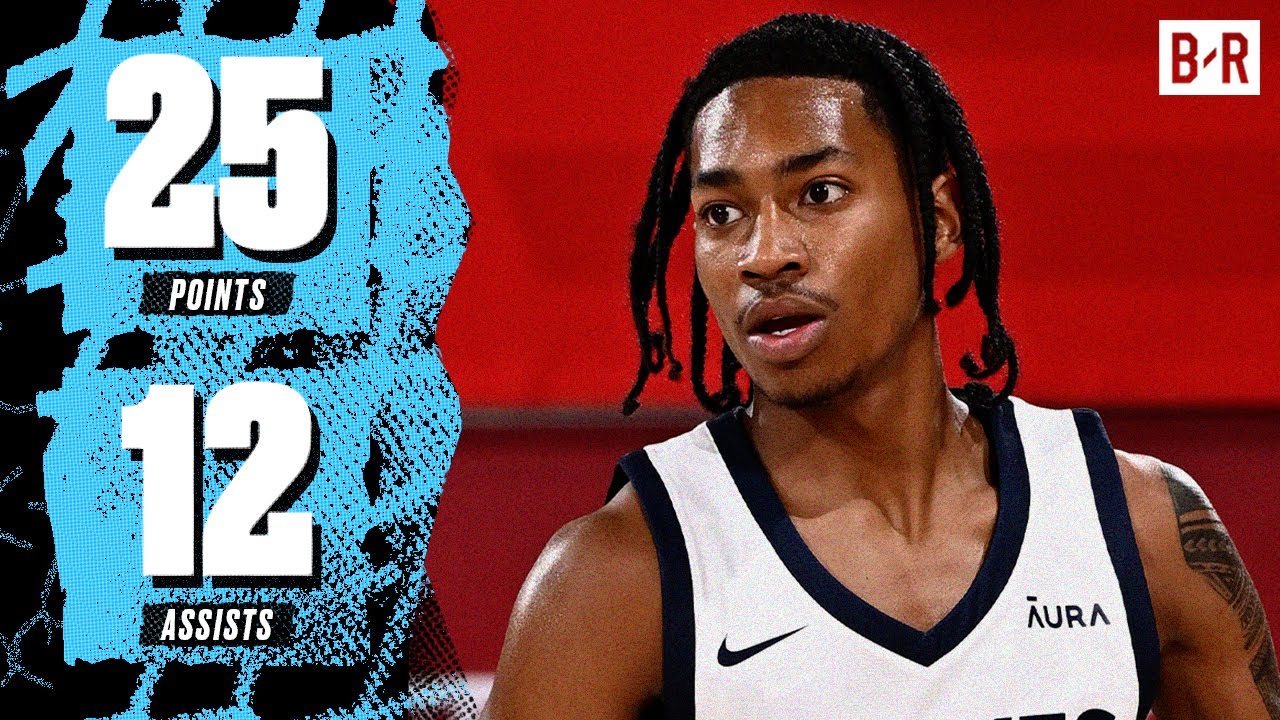 Wolves Rookie Rob Dillingham Drops Double-Double vs. Magic | NBA Summer League 2024