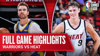 WARRIORS vs HEAT | NBA SUMMER LEAGUE | FULL GAME HIGHLIGHTS