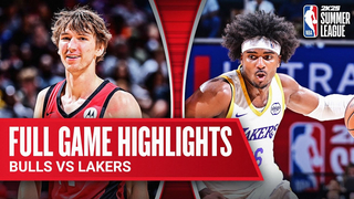 BULLS vs LAKERS | NBA SUMMER LEAGUE | FULL GAME HIGHLIGHTS