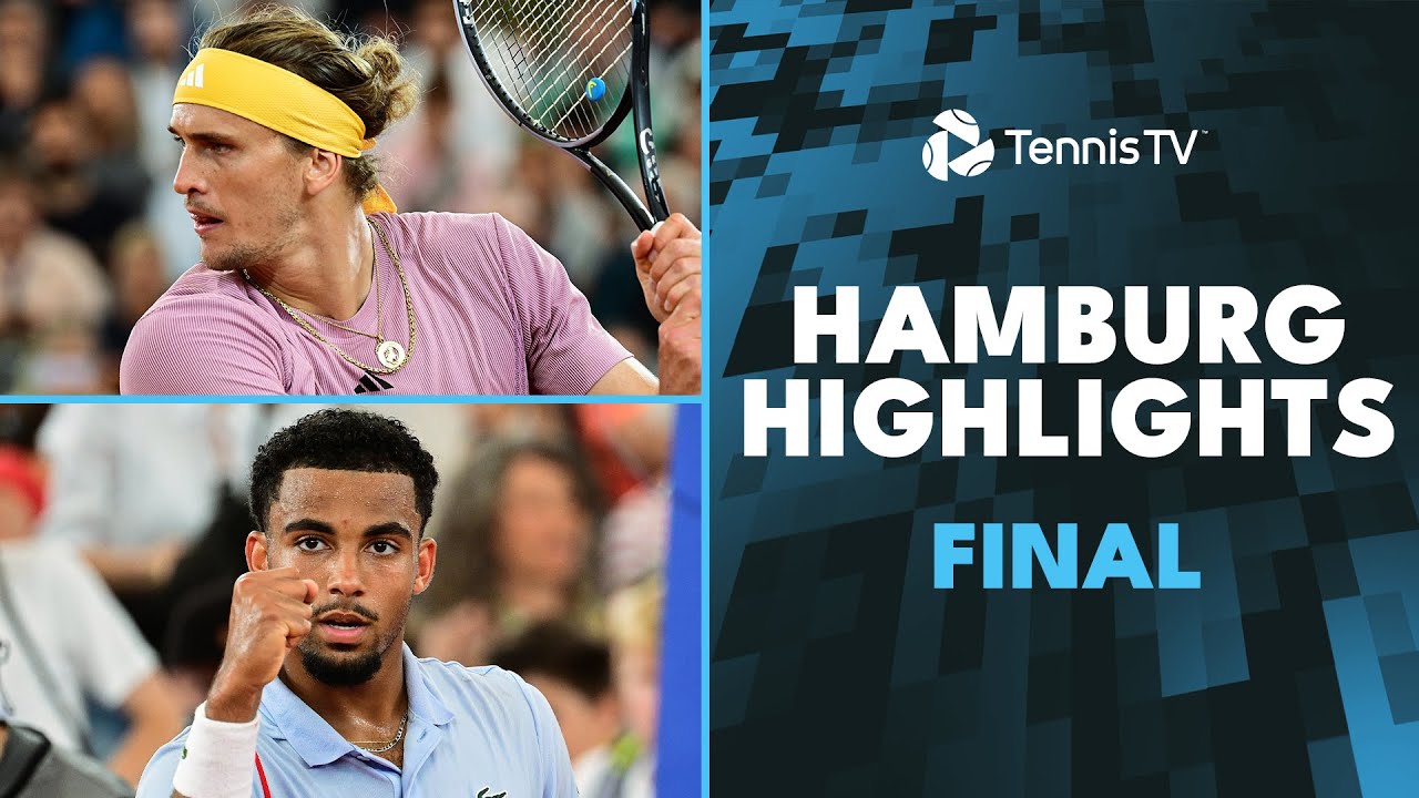 Alexander Zverev vs Arthur Fils THRILLER For The Title ???? | Hamburg 2024 Final Highlights ????