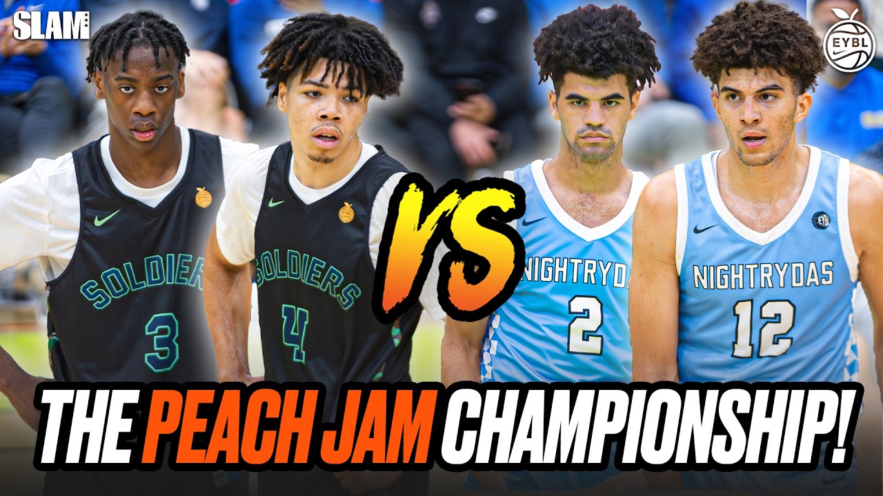 AJ Dybantsa vs Cameron Boozer! Peach Jam Championship Recap