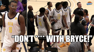 Game Gets HEATED At Peach Jam! [Bryce James & SFG vs. Boo Williams]