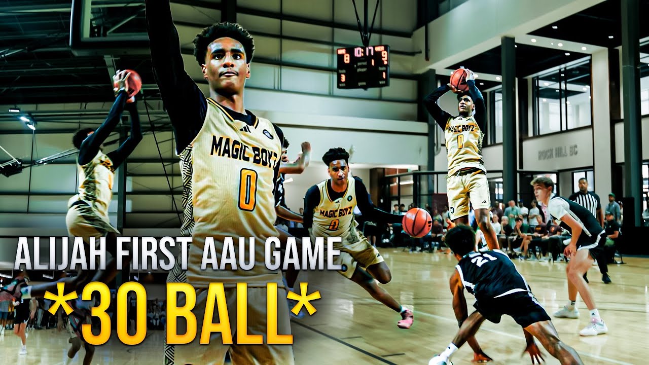 Alijah Arenas Turnt Up vs Chippy A** 3ssb Hoopers ???????? Got Spooky..