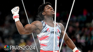 Frederick Richard Shines for Team USA in Gymnastics Team Event