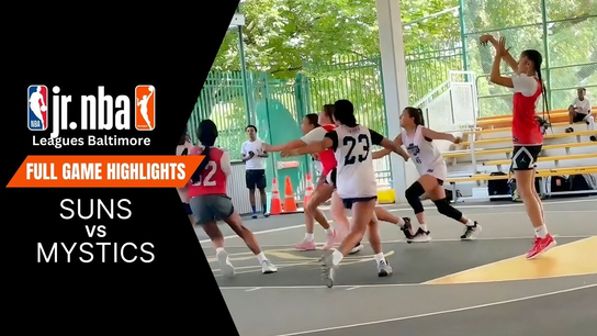Jr. NBA Leagues Baltimore:Connecticut Suns vs. Washinton Mystics