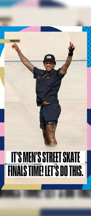 Nyjah Huston Delivers in Olympic Skateboarding Final