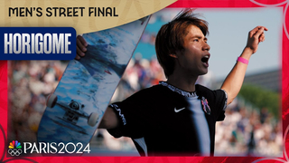 Horigome brings home the Gold for Team USA in Men's Street Skateboarding