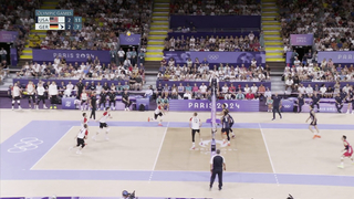 USA Overcomes Germany in Nail-Biting Men's Volleyball Match | Paris Olympics