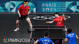 China Secures Gold in Mixed Doubles Table Tennis Over North Korea | Paris Olympics