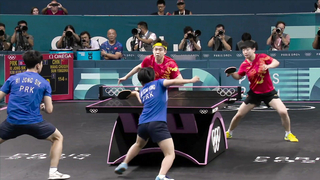 China Secures Gold in Mixed Doubles Table Tennis Over North Korea | Paris Olympics