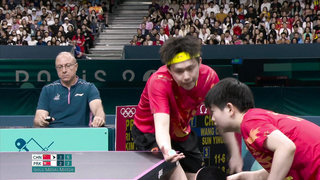 China Secures Gold in Mixed Doubles Table Tennis Over North Korea | Paris Olympics