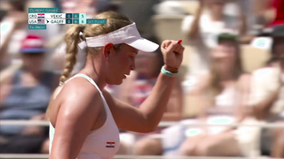 Coco Gauff's Gold Medal Bid Concludes in Heartfelt Match Against Vekic at Paris Olympics