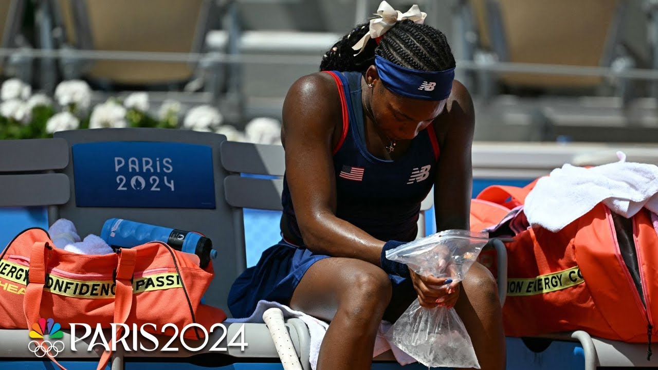 Coco Gauff's Gold Medal Bid Concludes in Heartfelt Match Against Vekic at Paris Olympics