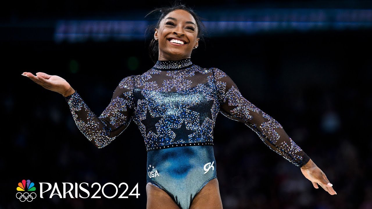 Simone Biles Overcomes Calf Pain to Shine in Gymnastics Qualification at Paris Olympics